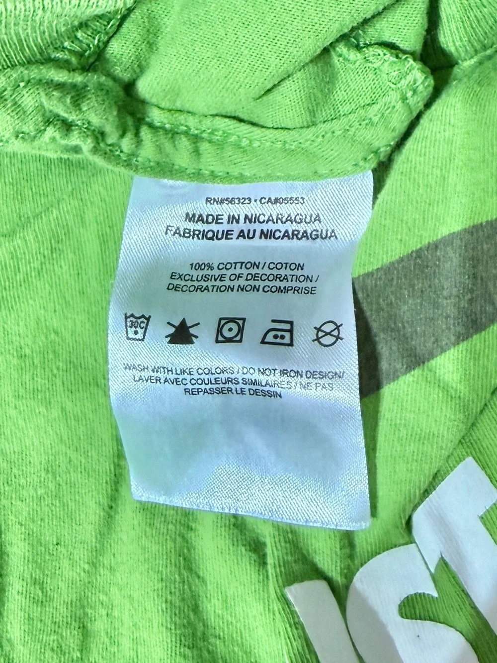 Nike Green Short Sleeve Tee with White 